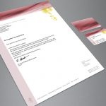 Briefpapier und Visitenkarten D. Biedermann, Allgemeinärztin